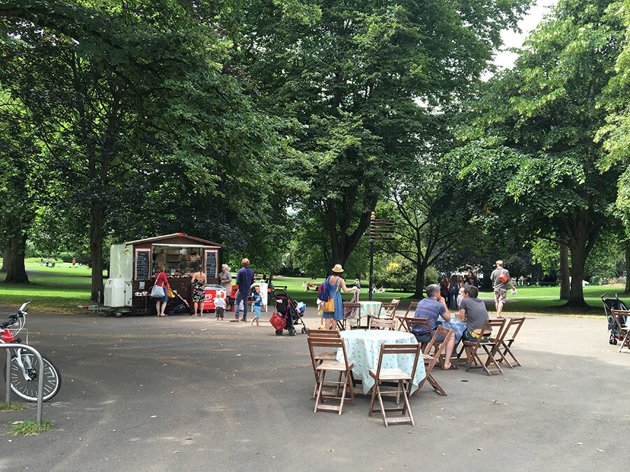 Café in St Andrews Park